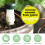 Pack of 10 Automatic Watering System, Watering Cone, SelfDripping for Plants 2