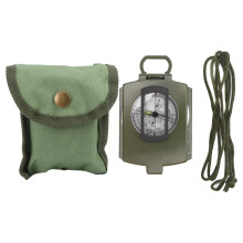 Aluminium Alloy Lensatic Military Compass, Waterproof Durable, Prism Lens Offers Clear Scales And Enhanced Visibility