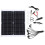 Κιτ ηλιακού πάνελ υψηλής απόδοσης, φορητό μονοκρυσταλλικό πυρίτιο 20W18V για 2