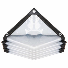 Optimal stabilitet, kraftiga vattentäta presenningar, transparent design för utomhuscamping och fiske, 1 st