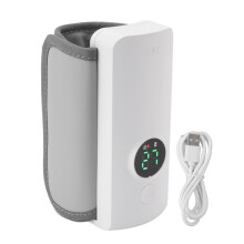 Aquecedor de mamadeiras portátil e versátil para viagens, com aquecimento rápido e recarregável, que garante temperatura constante para o leite