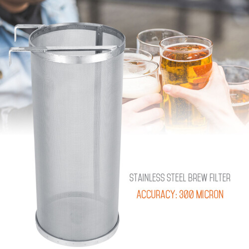 Home Brew Perfection, Φίλτρο λυκίσκου από ανοξείδωτο ατσάλι με πλέγμα 300 μικρομέτρων, 1