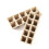 Seed trays 10 Grids peat pots Biodegradable sprouting seedling trays (5pcs Large) 1