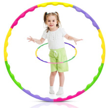 Removable Hula Hoop for Adults Kids 4, Play Fitness