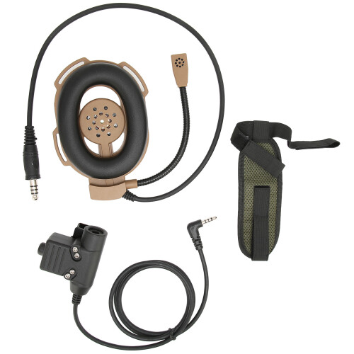 Ακουστικά Tactical Reduction Noise Reduction με Ρυθμιζόμενο Έλεγχο Έντασης, Άνετα Φορέματα για