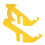 Bee Honey Bucket Brackets Durable Plastic for Beekeepers 1