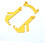 Bee Honey Bucket Brackets Durable Plastic for Beekeepers 2