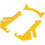 Bee Honey Bucket Brackets Durable Plastic for Beekeepers 4