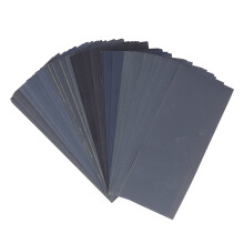90pcs dry sandpaper silicon carbide 400 to 3000 grit for polishing, good polishing effect, high efficiency, suitable for crafts, car polishing