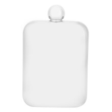Fashionable Stainless Steel Flask, Portable Drinkware for Whiskey, Leak-proof Flask with Carefully Polished Surface, Durable Anti-rust Material, Perfe