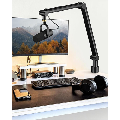 Adjustable Suspension Boom Microphone Live Microphone 360 Universal Desk Mount 2
