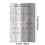 Braille Letter Board with Raised Dots Number and Punctuation 3