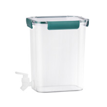 Carafe à eau étanche, distributeur de boissons pour réfrigérateur, idéale pour les fêtes et un usage quotidien, avec filtre pour jus purs et