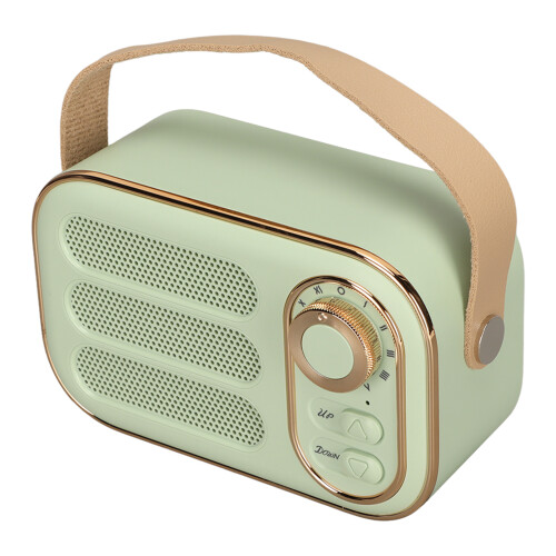 Retro Bluetooth-luidspreker: tijdloze elegantie met moderne functionaliteit. 2