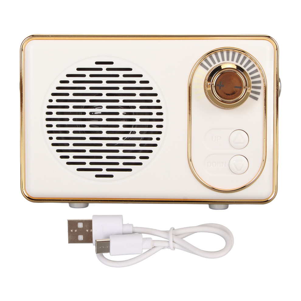 Wireless Bluetooth Speaker In Vintage Style With Good Sound Quality Strong Compatibility And Up To 6 Hours Of Playtime Versatile For Indoor And Outdoo 9416038645662
