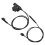 Τακτικά ακουστικά Push-to-Talk Adapter για ραδιόφωνα Baofeng Kenwood, καθαρή μετάδοση ήχου, 7