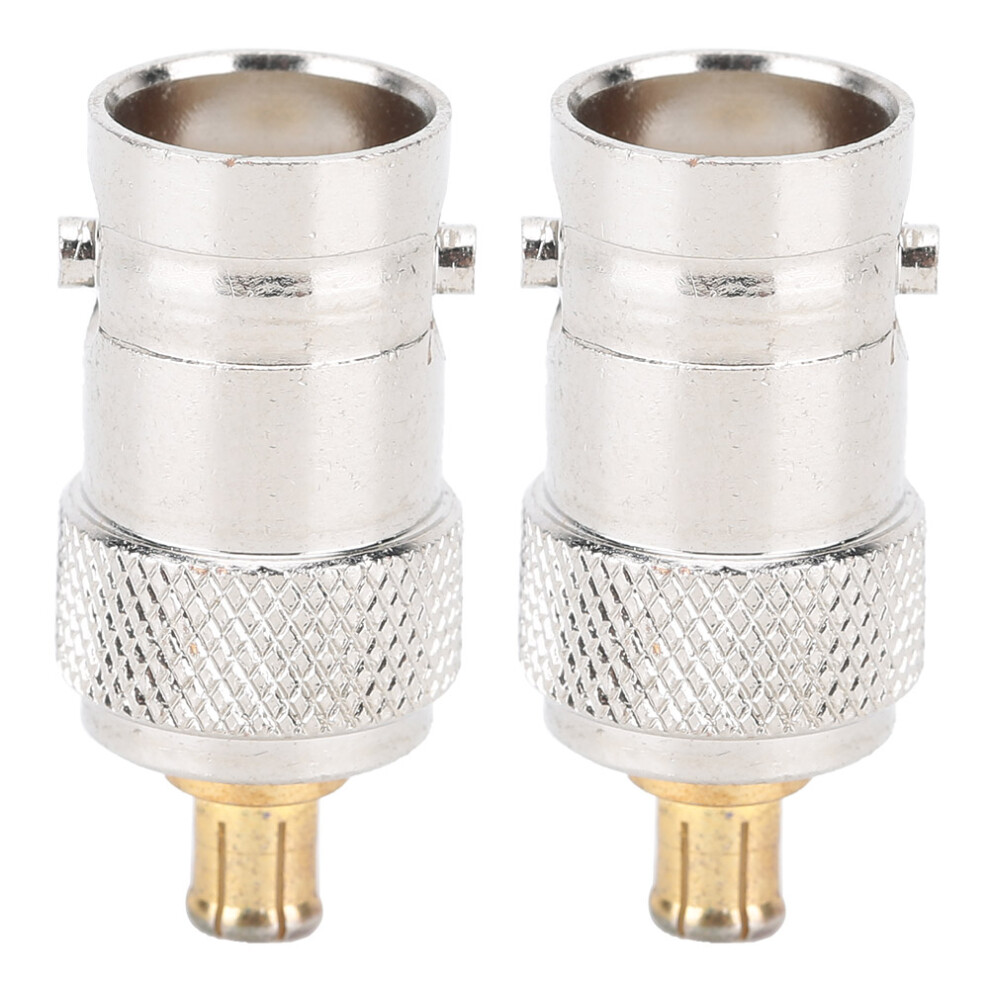 Low Loss Rf Coaxial Adapter Nickel Plated Connector Bnc Female Connector Mcx Male Connector Impedance 50 Ohm Communication Connecting Rf Adapter For W 9416038659218