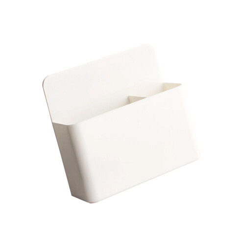 2 Pcs Magnetic Pen Holders for Refrigerator Dry Erases-White