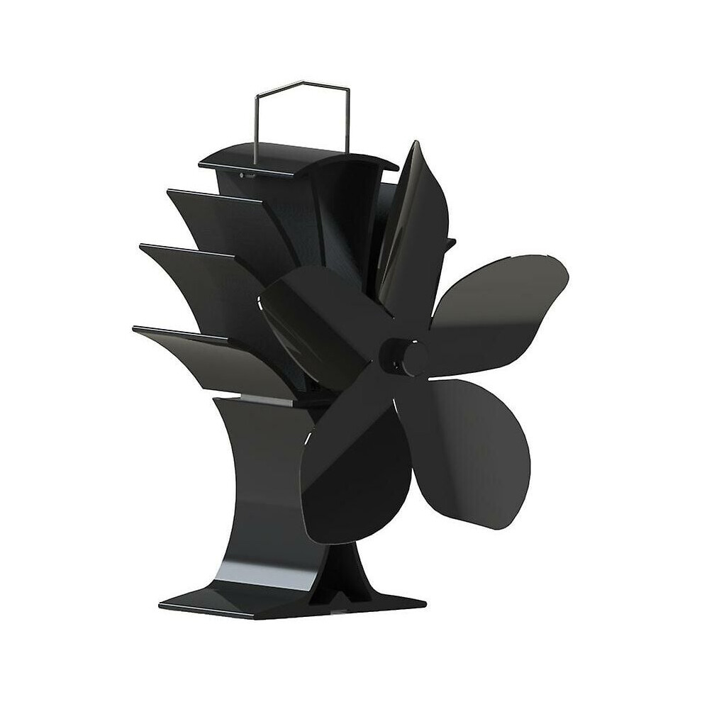 Heat-Powered Wood Stove Fan For Efficient Circulation, Silent Operation Fireplace Fan Suitable For Wood/Pellet Stoves (No Electricity Required) 9453559765707