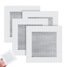 Hochleistungs-Wandreparaturset, selbstklebendes Netzgewebe für nahtlose Reparaturen, Aluminium-Netzflicken, Wandreparaturmittel, langlebig und