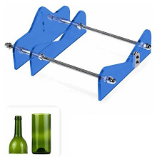 Effektiv gør-det-selv-glasskærerpakke, kunsthåndværksmaskine til skæreydelse på vin-, øl- og whiskyflasker, højstyrke PC-materiale sikrer