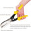 5 Blade Crimping Pliers Practical Alloy Steel Construction For 7