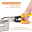 5 Blade Crimping Pliers Practical Alloy Steel Construction For 6