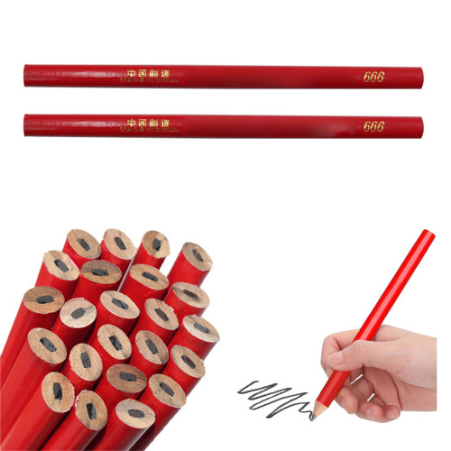 100Pcs Woodworking Pencils Wood Drafting Pencil For Engineering 1