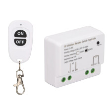 Wireless Switch Remote Control For Positive Inversion Limit Switch Protection Self Lock Control RF Technology With UHF Connector Low Loss Cable Signal