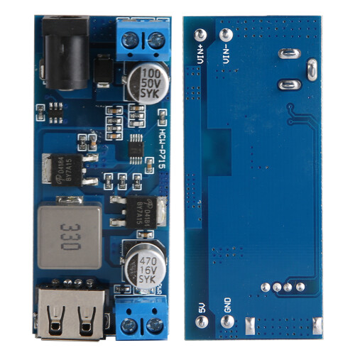 Buck Converter Module For High Efficiency, Quick Charge Step Down Converter With User Friendly Design And Wide Voltage Range For 5A USB Voltage Regula 2