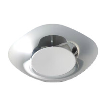 Durability Antislip Rustless Steel Bowl for-Square bright 25CM