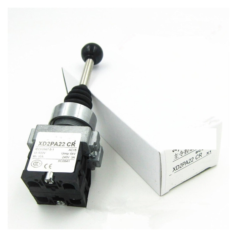 1Pc Xd2pa22cr 2No 2 Position Momentary Spring Wobble Stick Ref: 2309 9365049112406