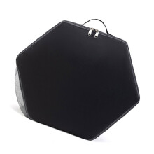 Easyly Clean Foldable Cats Litter Box with Waterproofed-Black
