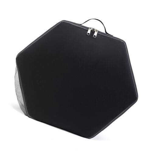 Easyly Clean Foldable Cats Litter Box with Waterproofed-Black