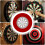 Darts Surround Ring Red  Dartboard, EVA Wall Protection 4