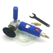 Professional watercooled 3' pneumatic airwater grinder, 04300 rpm, high (Blue 3')