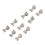 Secure Fit Heart Ear Backs Fadeless Copper Material For-BJ 1