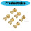 Secure Fit Heart Ear Backs Fadeless Copper Material For-BJ 4