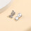 Secure Fit Heart Ear Backs Fadeless Copper Material For-BJ 7