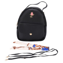 Mini mochila de moda para mujeres y adolescentes. Lindo bolso con correa desmontable. Ligera, resistente al agua, de cuero PU. Diseño
