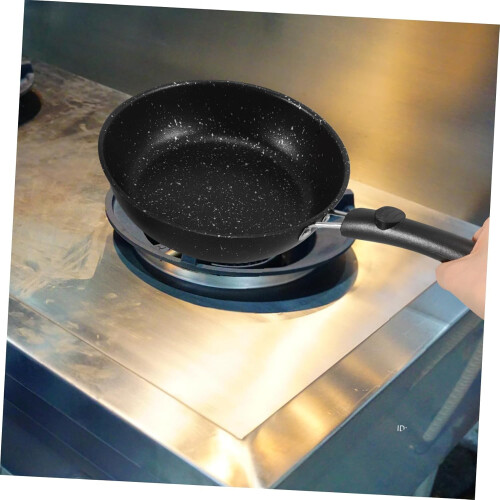Non Stick Frying Pan Lid Small Omelette Pan Induction Cooking Quick Release 2