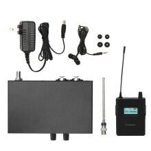 Sistema de monitoramento intra-auricular sem fio UHF de alto desempenho, monitoramento em tempo real com experiência de alta fidelidade, entrada