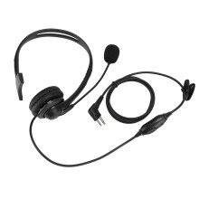 Casque audio circum-aural avec micro perche et bouton PTT pour radio bidirectionnelle Motorola MAG ONE A8CP1660GP-88HYT150Ω, microphone antibruit,