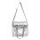 Αδιάβροχη διαφανής τσάντα PVC Tote που εγκρίθηκε από το στάδιο, μεγάλη διαφανής 1