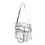 Αδιάβροχη διαφανής τσάντα PVC Tote που εγκρίθηκε από το στάδιο, μεγάλη διαφανής 6