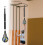 Volleyball Serve Trainer, Adjustable Serving Bounce Trainer for Playground, Backyard 2