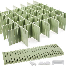 Organizzatori per cassetti tagliabili su misura, struttura resistente e robusta per un organizzatore versatile, divisori per cassetti