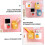 Cube Storage Boxes Set, Wall Mounted Punch Storage Boxes, Modern Decorative Storage for Home, Office, Dorm, Desk, 4Piece Ref: 8561 4