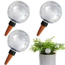 3 pieces plant watering balls, 500 ml selfwatering planter ert, transparent plant watering devices for indoor plants Ref: 1383