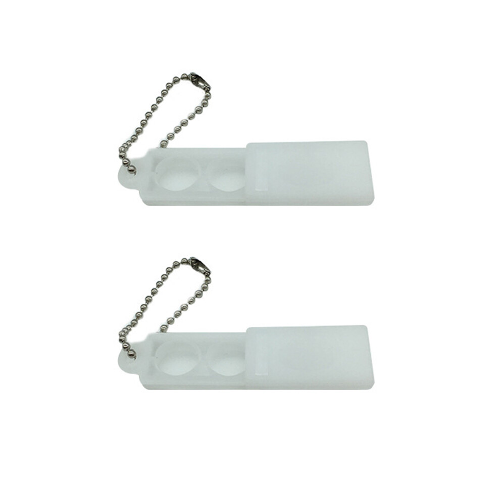 Reusable PP Battery Case For Hearing Aids Cochlear-2 packs